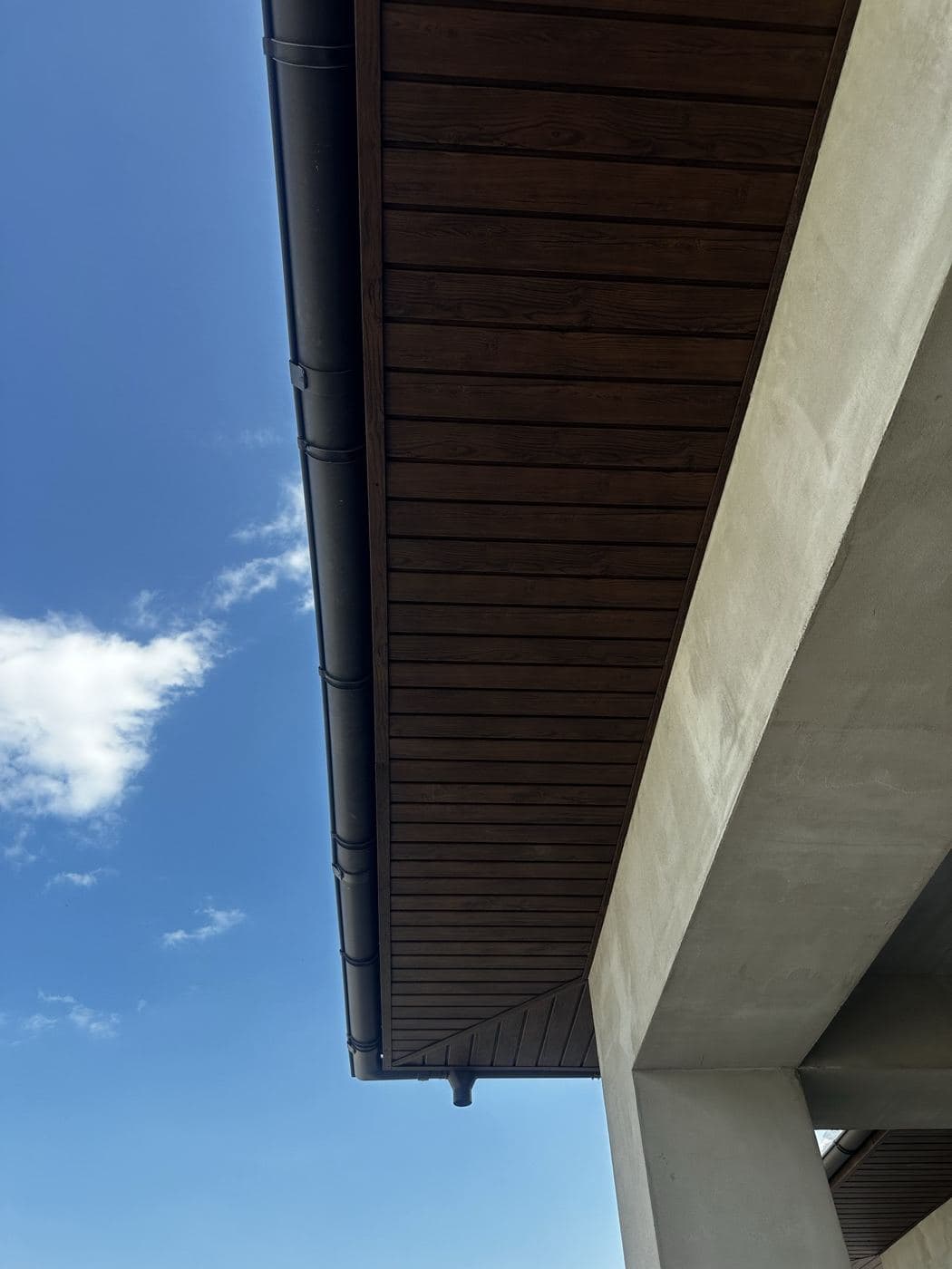 Soffit metalic Imperlux montat — lucrare reală 18