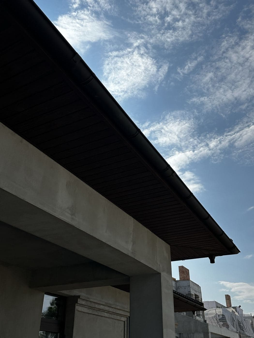 Soffit metalic Imperlux montat — lucrare reală 24