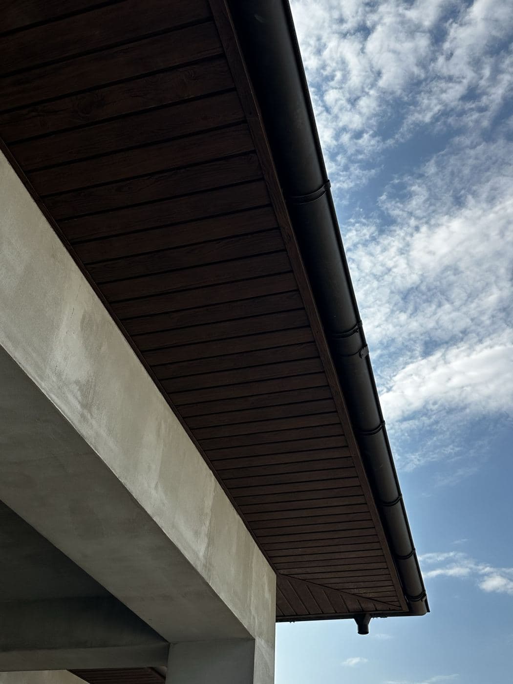 Soffit metalic Imperlux montat — lucrare reală 25