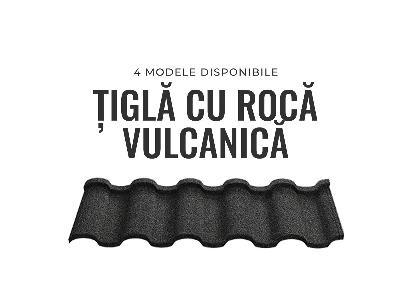 Țiglă cu rocă vulcanică